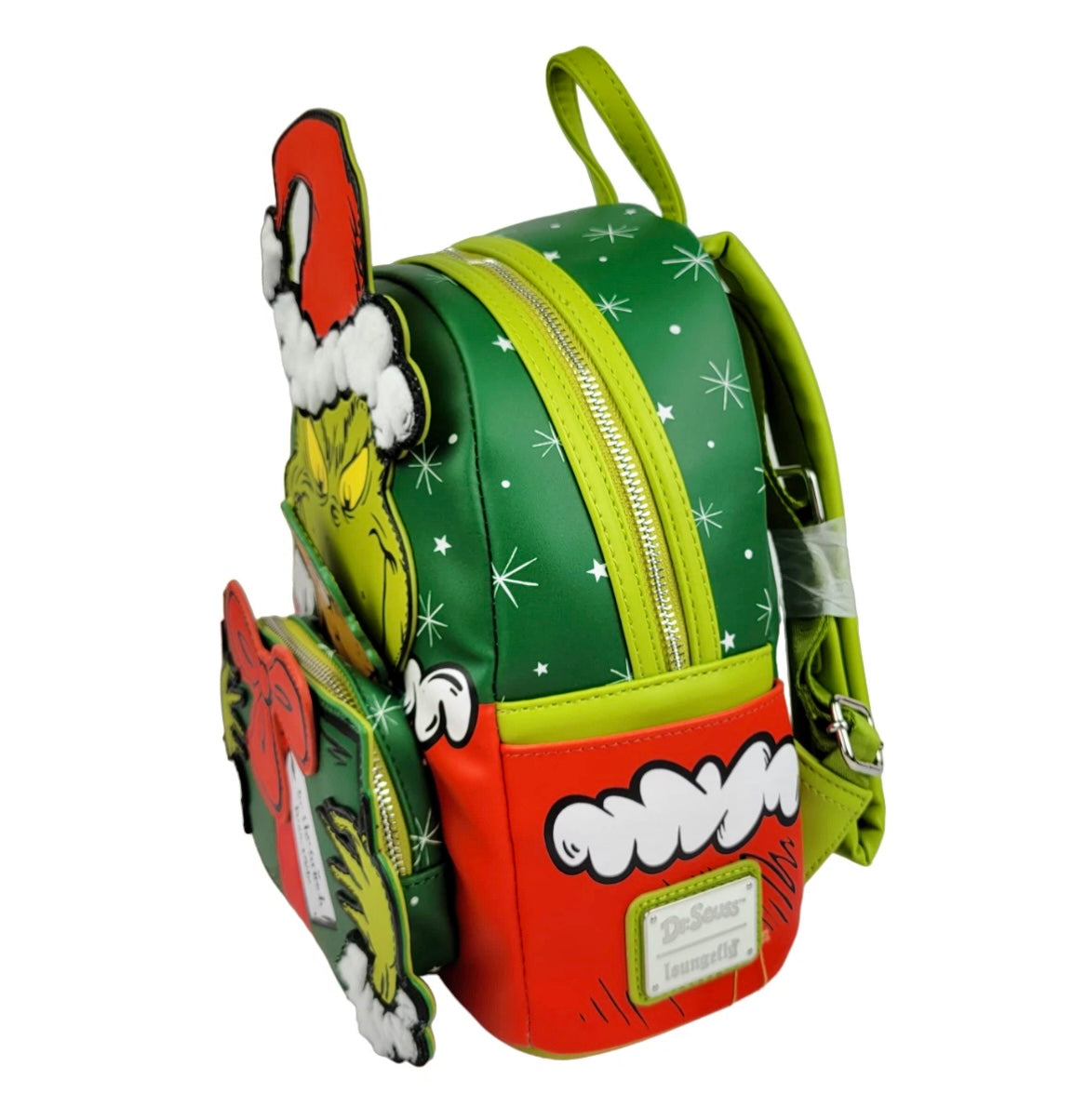 Grinch with Max Dr. Seuss Mini Backpack by Loungefly