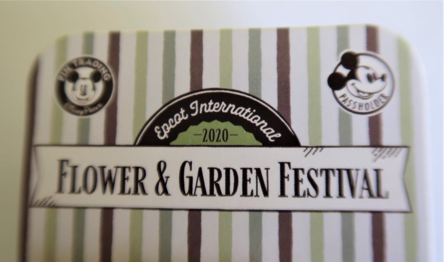 Disney EPCOT 2020 Flower and Garden Festival Mickey Annual Passholder Pin LE