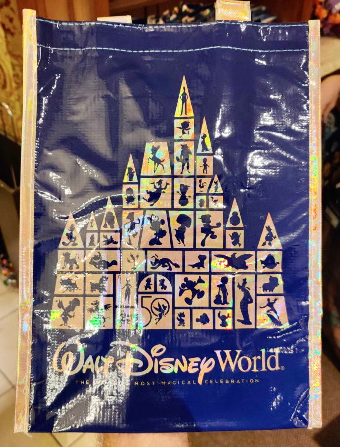 Disney World 50th Anniversary Reusable Shopping Bags 2021