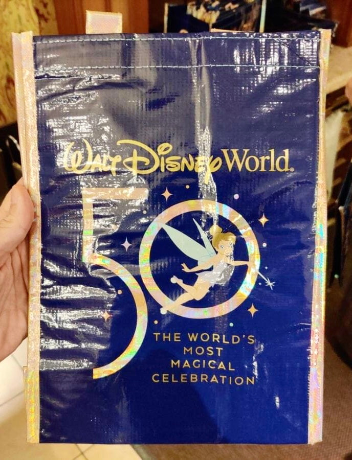 Disney World 50th Anniversary Reusable Shopping Bags 2021