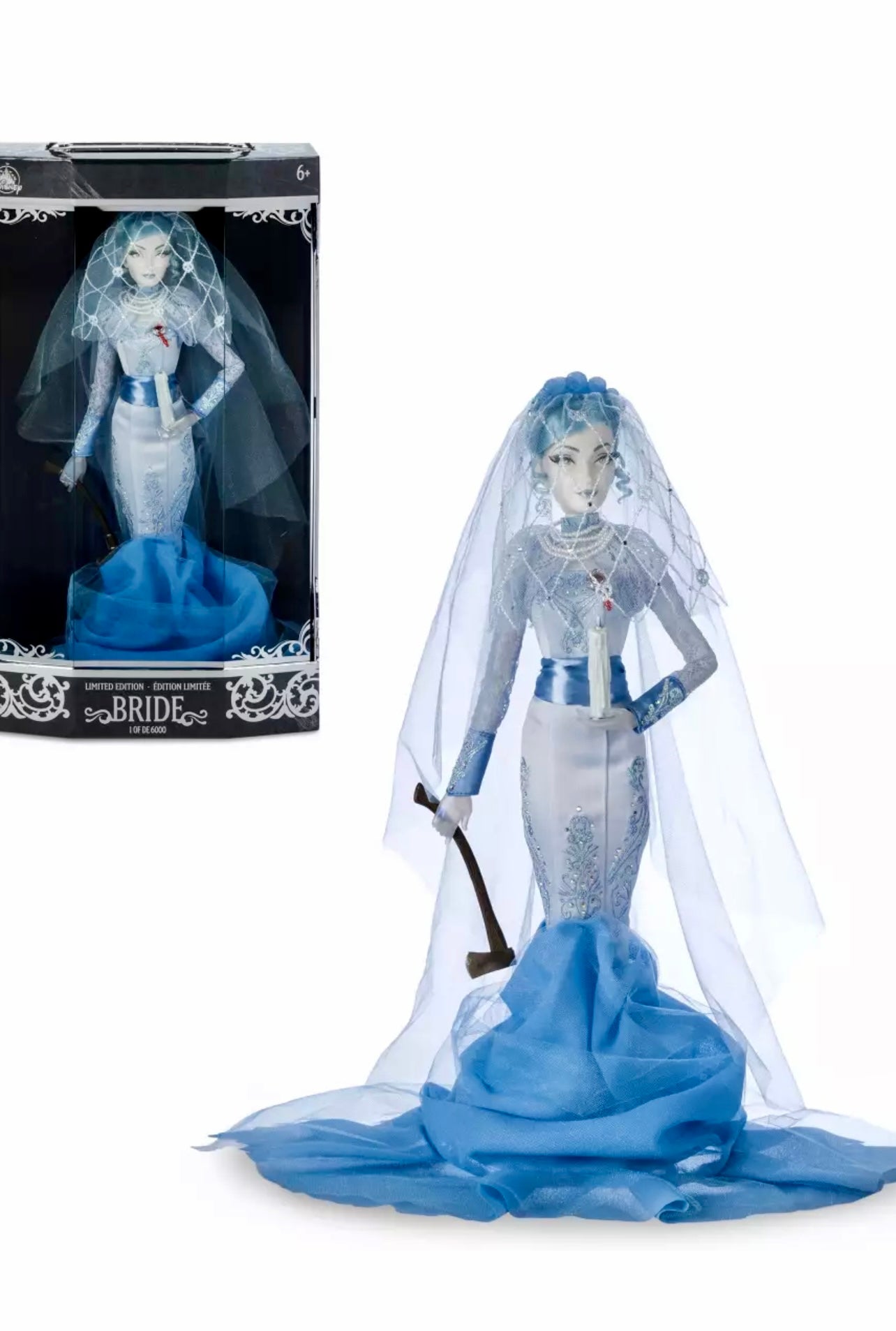 Disney Parks Haunted Mansion Constance Hatchaway Bride 17" LE Collector Doll