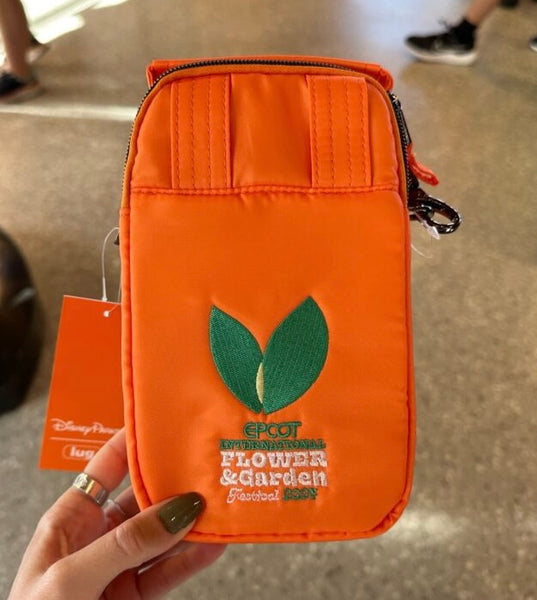 Epcot Flower and Garden 2024 Festival Orange Bird LUG Crossbody Bag