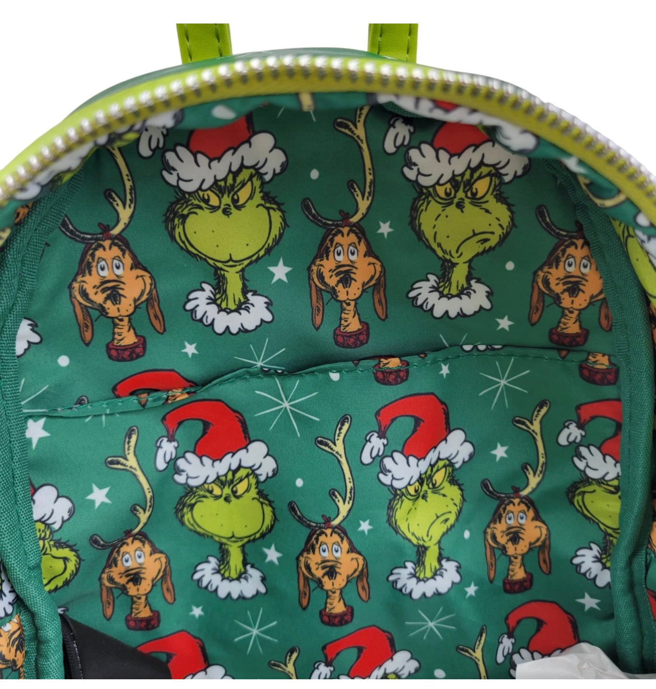 Grinch with Max Dr. Seuss Mini Backpack by Loungefly