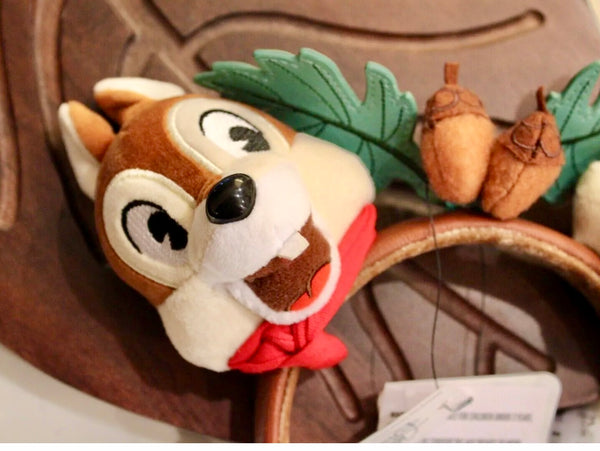 Disney Chip and Dale Loungefly Ears Headband 50th Anni Fort Wilderness