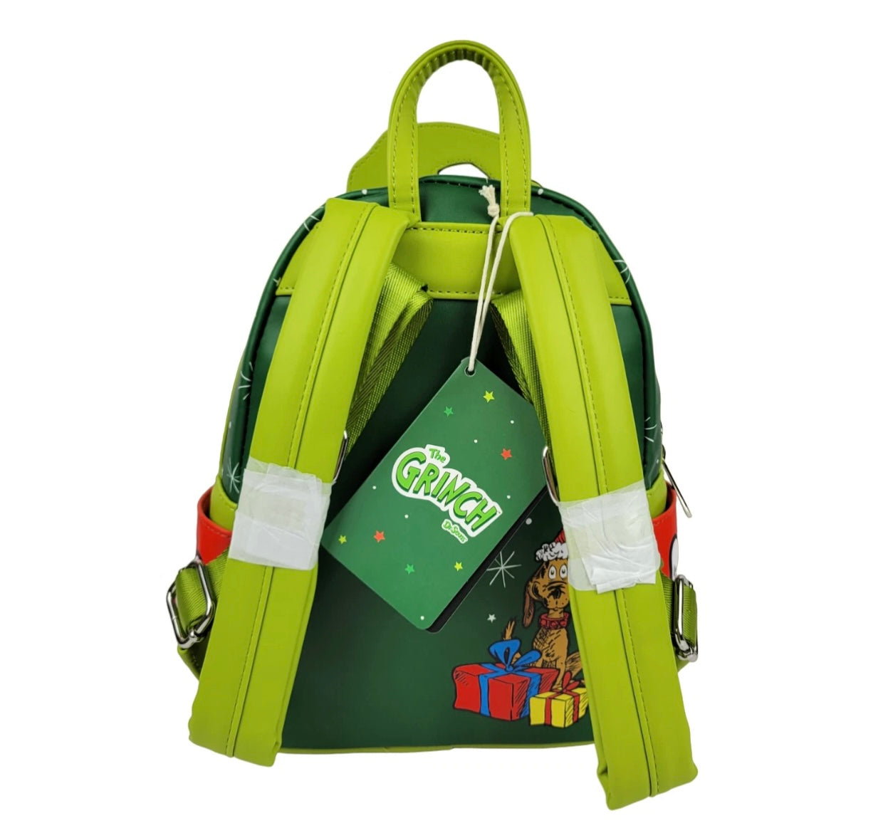 Grinch with Max Dr. Seuss Mini Backpack by Loungefly