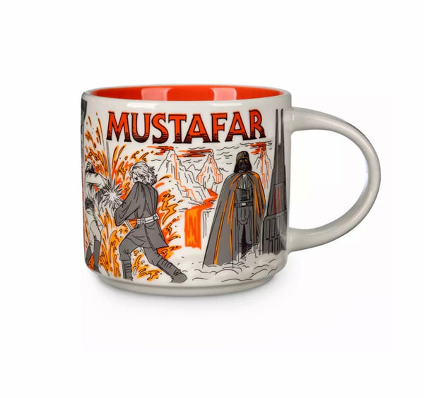 Disney Parks 2023 Star Wars May The 4th Been There Series Mustafar Mug Starbucks