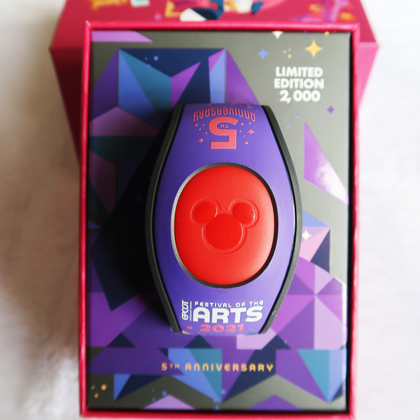 Disney Parks NEW! Epcot Festival of the Arts 2021 Magic Band LE 2000, Festival of the Parks Magic Band
