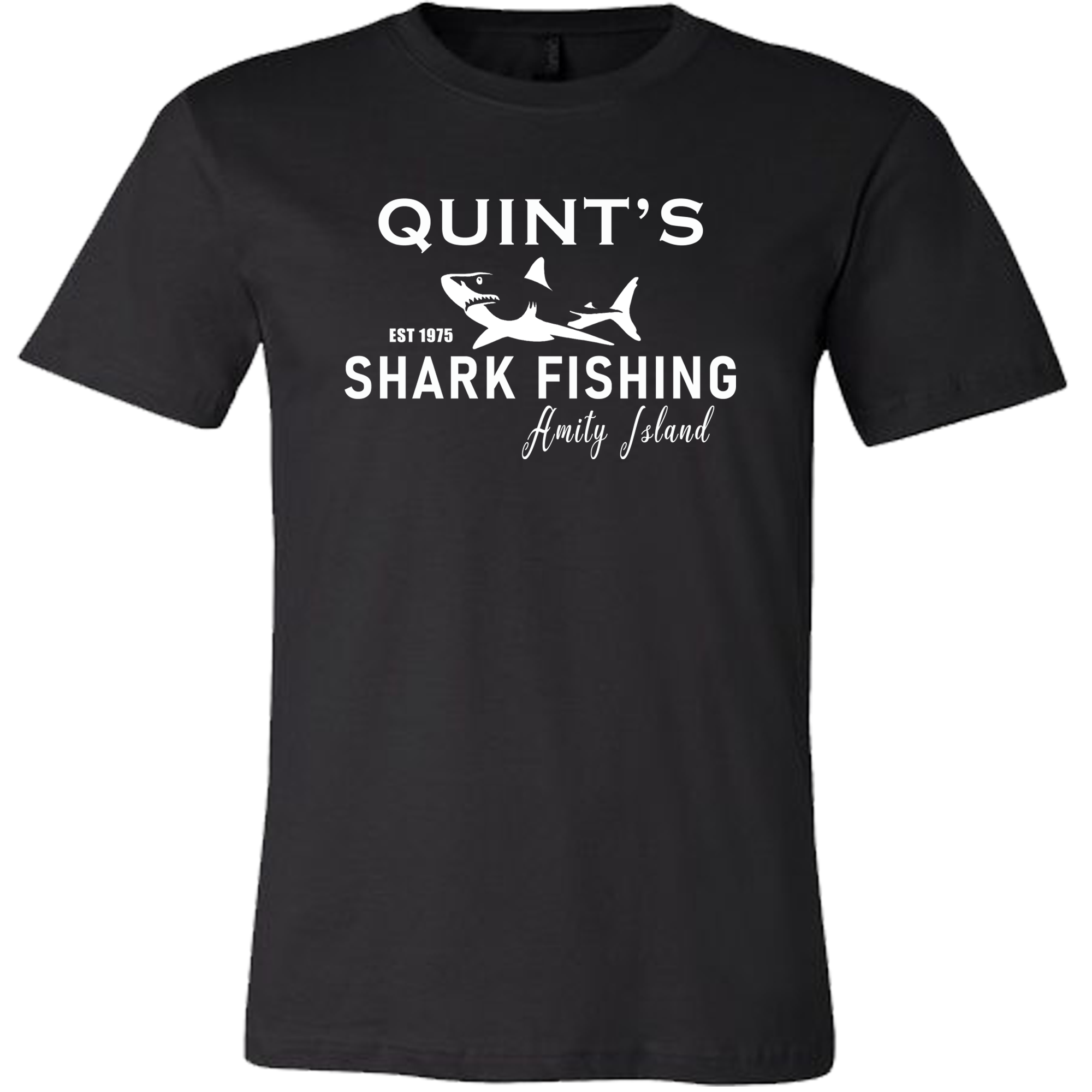 Quint's Shark Fishing Shirt, Quints Shark Fishing T-Shirt, Amity