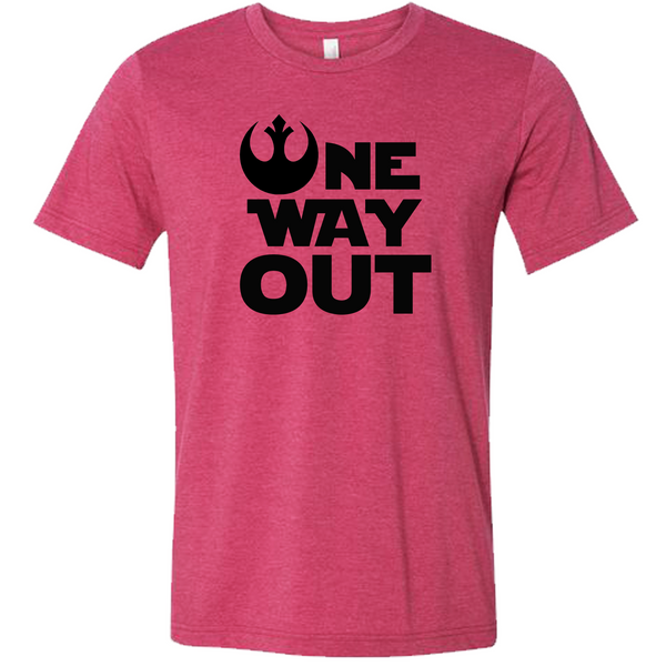 One Way Out T Shirt, One Way Out Andor Shirt, Andor Shirt, Star Wars Shirt, Cassian Andor Shirt, Disney T Shirt, star wars rebellion