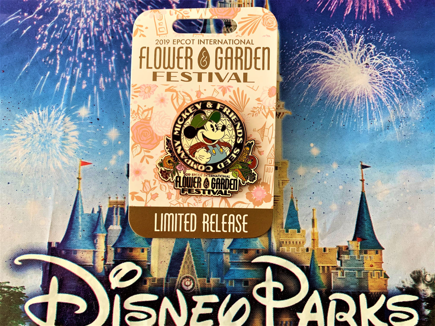 Disney EPCOT Flower and Garden Festival 2019 MICKEY S GARDEN SHED PIN NEW LR Last One