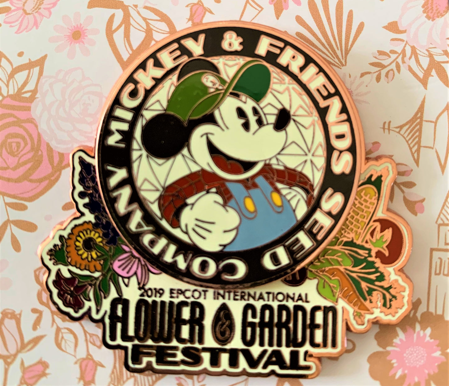 Disney EPCOT Flower and Garden Festival 2019 MICKEY S GARDEN SHED PIN NEW LR Last One