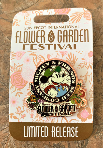 Disney EPCOT Flower and Garden Festival 2019 MICKEY S GARDEN SHED PIN NEW LR Last One