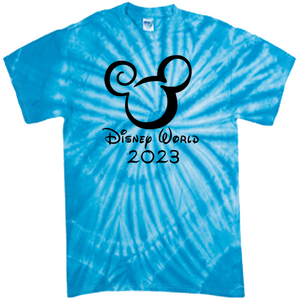 Disney Matching Shirts, Disney Tie Dye Shirt, Disney Family Vacation Tshirt, Disney 2023 Vacation Shirts, Disney Family Shirts