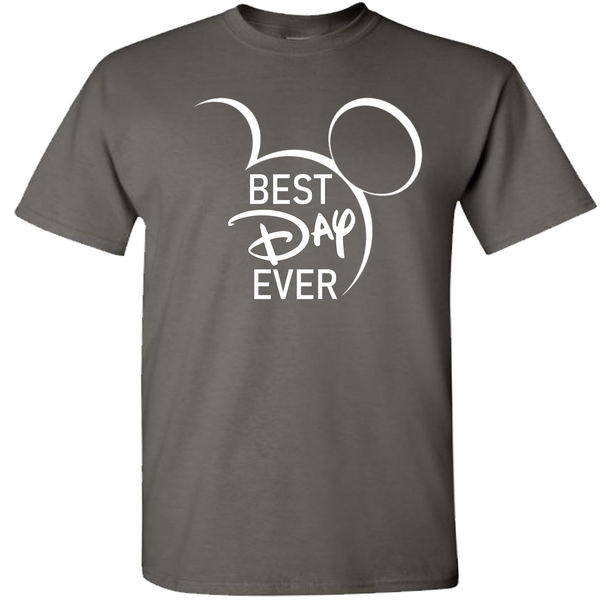 Best Day Ever T Shirt, Disney Matching T Shirts, Disney Vacation Tee Shirt, Disney Family Shirts, Disney World T Shirts, Disney Matching Tee