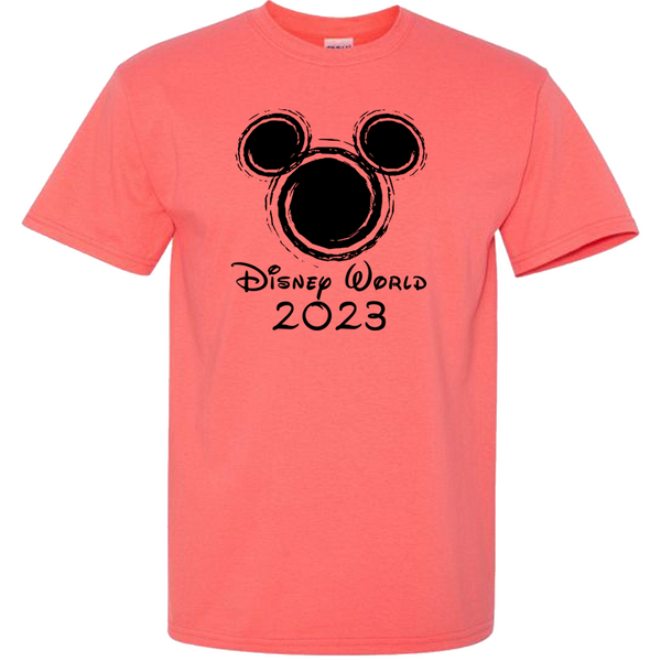 Disney Matching Shirt, Disney World Family Vacation Shirts 2023! Screen Printed, Free Personalization