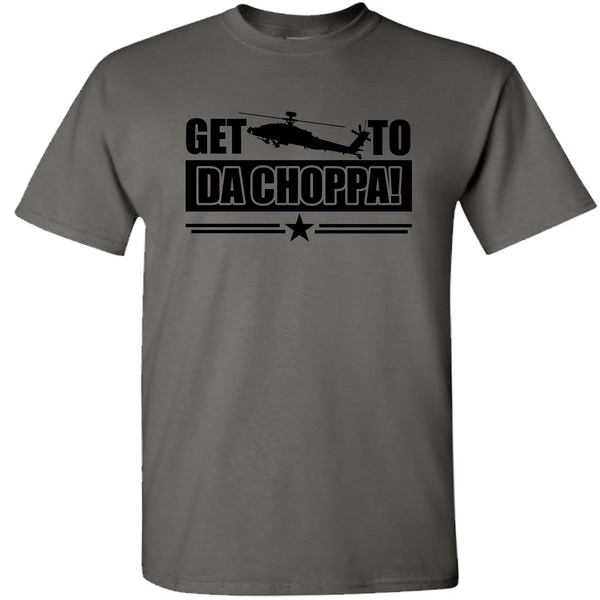 Get to Da Choppa T Shirt, Get to The Choppa T Shirt, Arnold Schwarzenegger shirt, Predator Tee Shirt