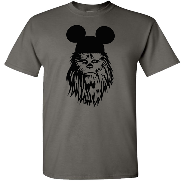 Chewbacca shirt, Chewbacca Disney shirt, Chewbacca Mickey ears shirt, Star Wars Disney Shirt