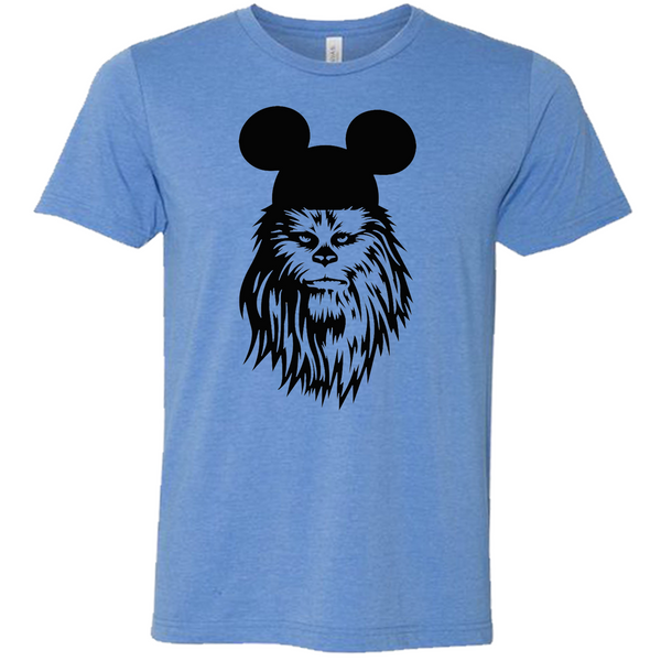 Chewbacca shirt, Chewbacca Disney shirt, Chewbacca Mickey ears shirt, Star Wars Disney Shirt
