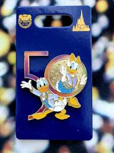 Products – Tagged Disney 50th Anniversary Donald and Daisy Walt Disney  World 2021 Pin – mouse secrets