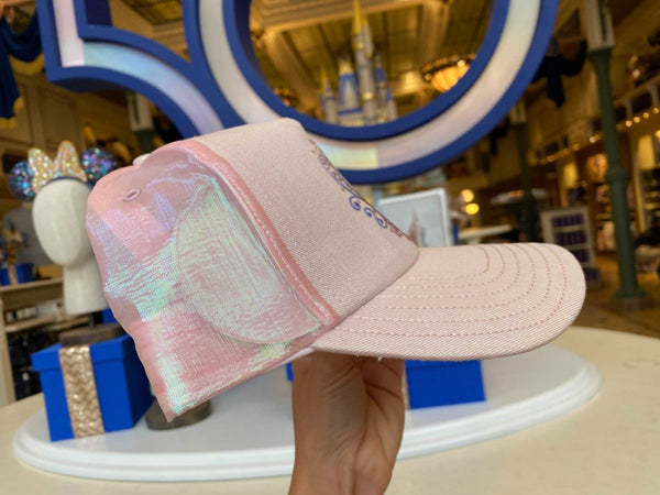 Disney World 50th Anniversary Castle Collection Pink Adult Hat