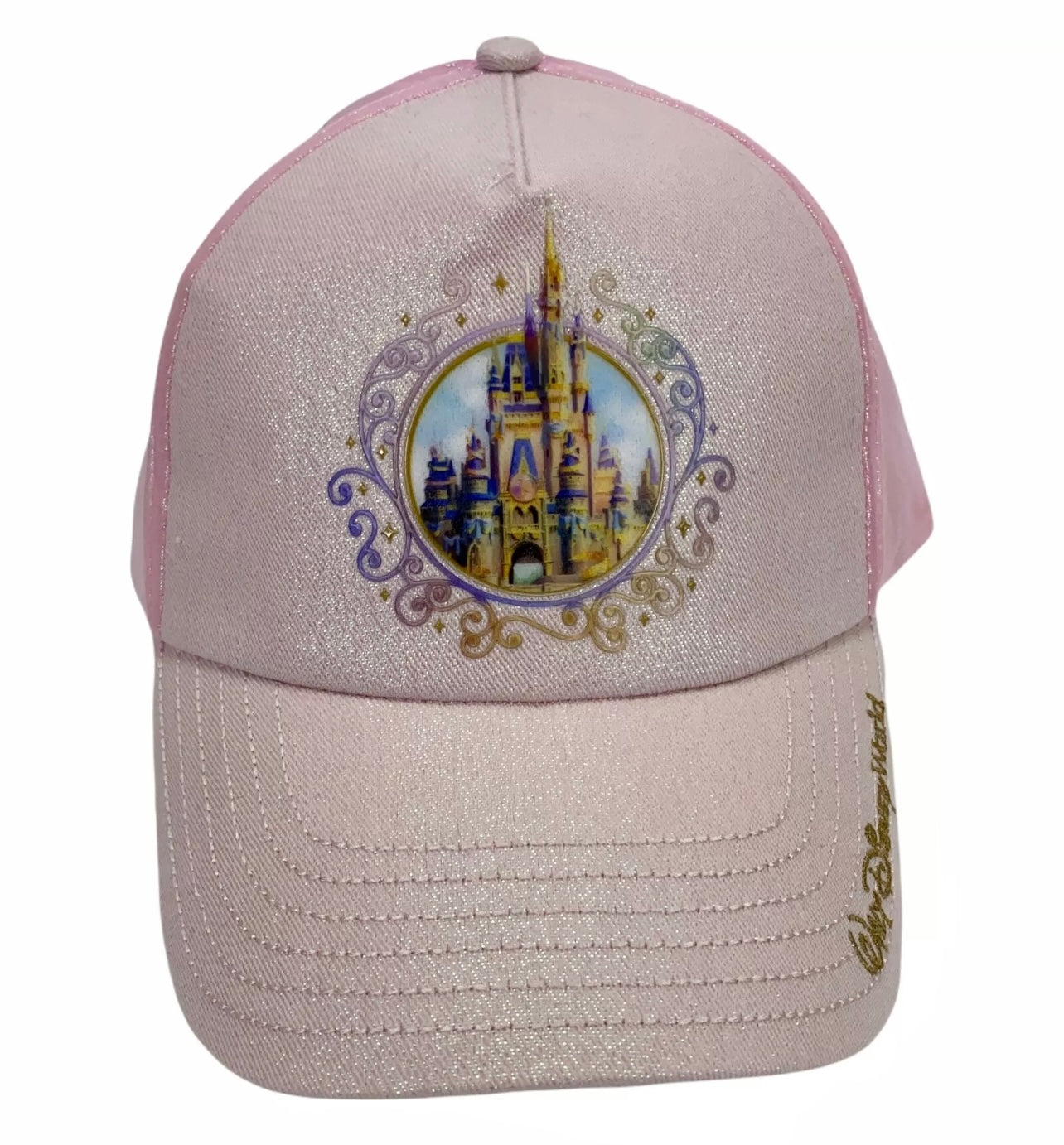 Disney World 50th Anniversary Castle Collection Pink Adult Hat