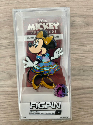 Disney Parks 2022 FIGPIN  Minnie Mouse Pin WDW 50th Anniversary LR