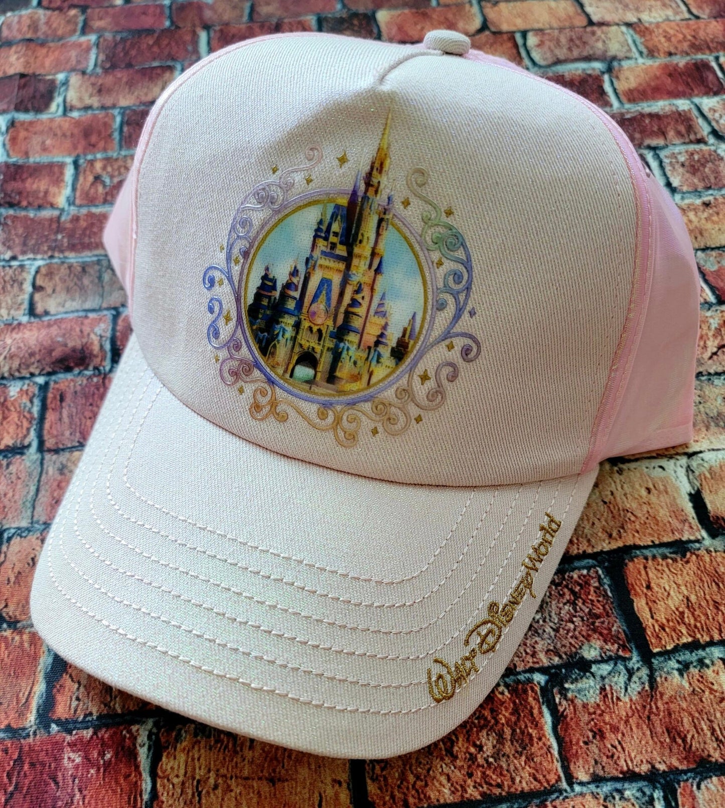 Disney World 50th Anniversary Castle Collection Pink Adult Hat – mouse  secrets