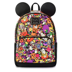 Disney Parks Halloween Characters Loungefly Mini Backpack