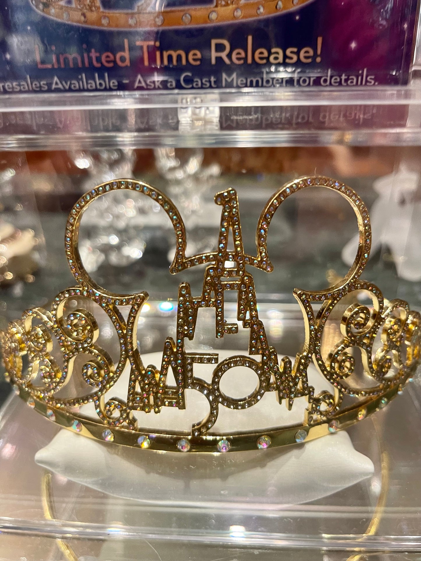 Disney World Parks 50th Anniversary Celebration Arribas Tiara Crown Swarovski 2021