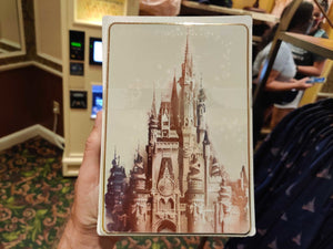 Disney 50th Anniversary White Castle Ceramic Container