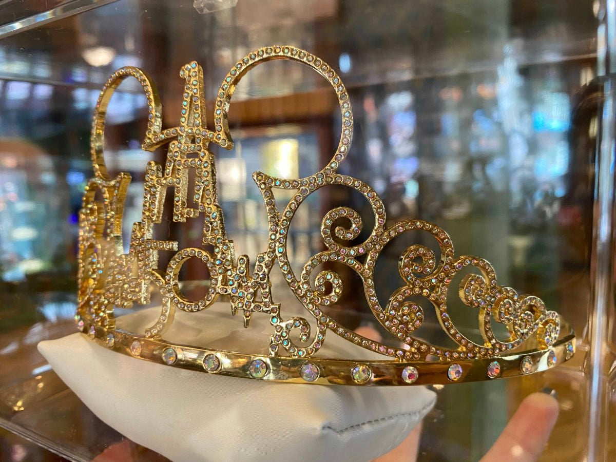 Disney World Parks 50th Anniversary Celebration Arribas Tiara Crown Swarovski 2021