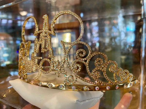 Disney World Parks 50th Anniversary Celebration Arribas Tiara Crown Swarovski 2021