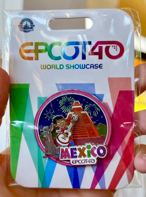 Disney Parks 2022 Epcot 40th World Showcase Mexico Pavilion LE Pin Coco Miguel