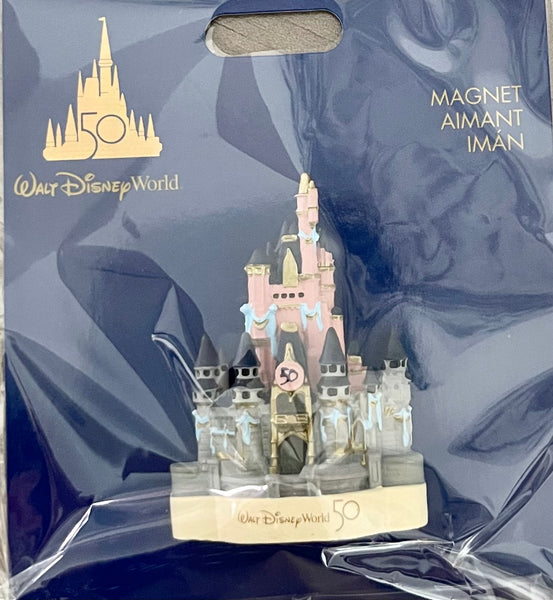 Disney World 50th Anniversary Cinderella Castle Magnet