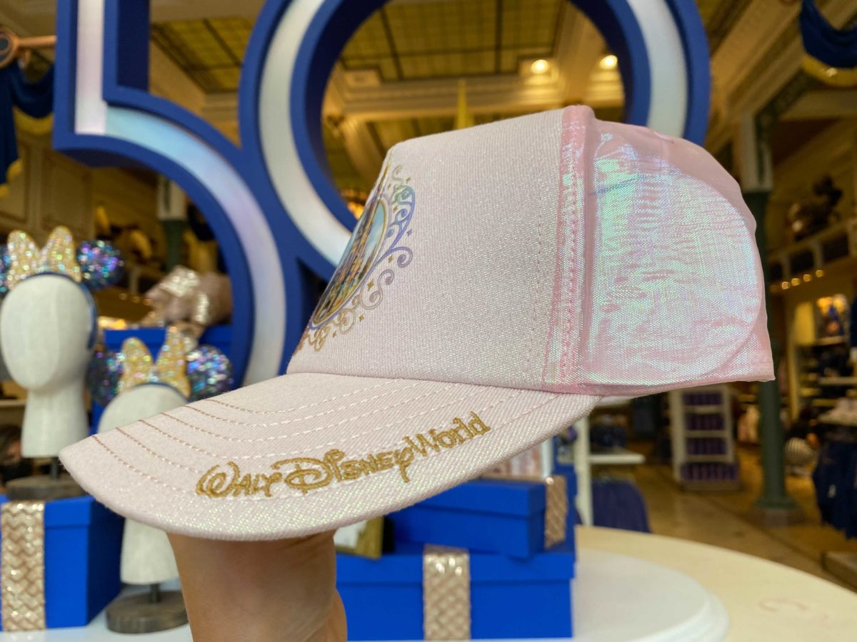 Disney World 50th Anniversary Castle Collection Pink Adult Hat