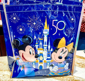 Disney World 50th Anniversary Reusable Shopping Bags 2021
