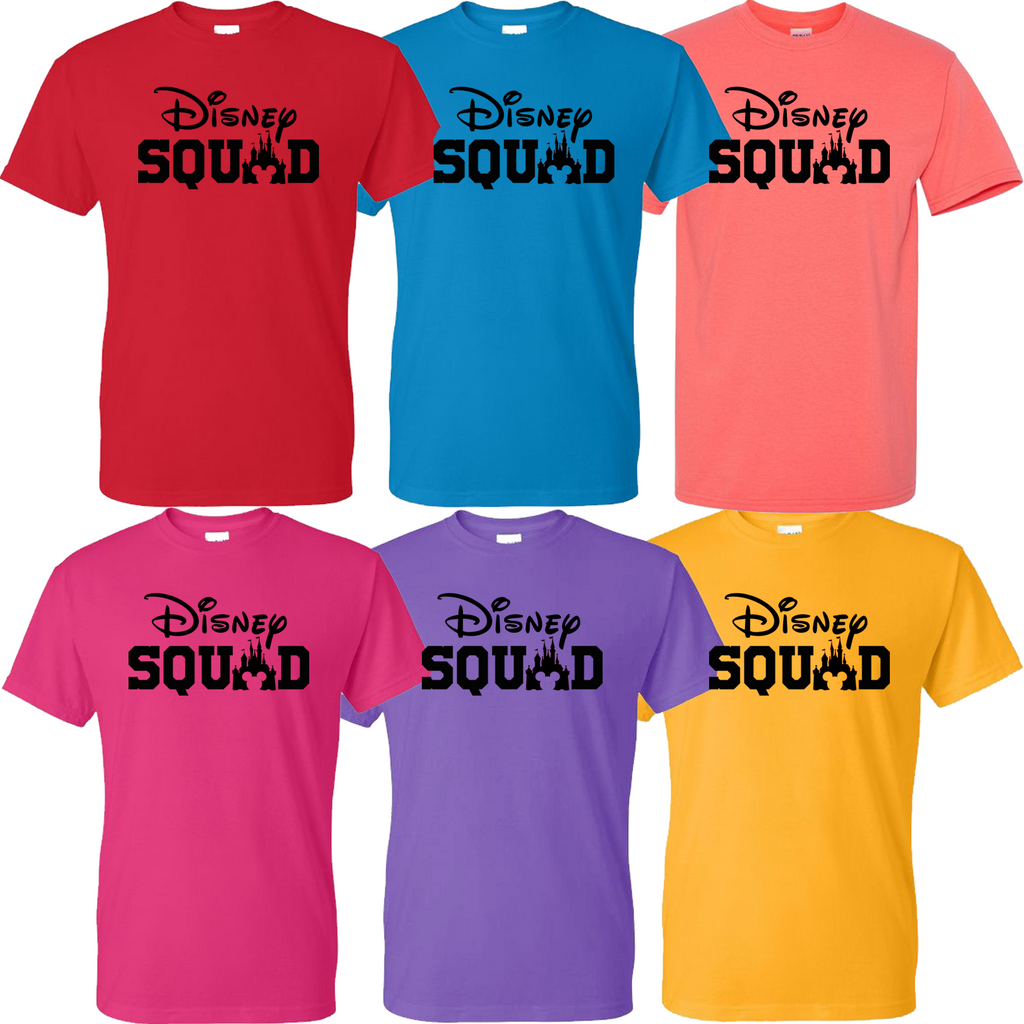 disney group t shirts