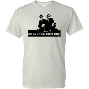 We're On A Mission From God T-Shirt, The Blues Brothers Tee Shirt